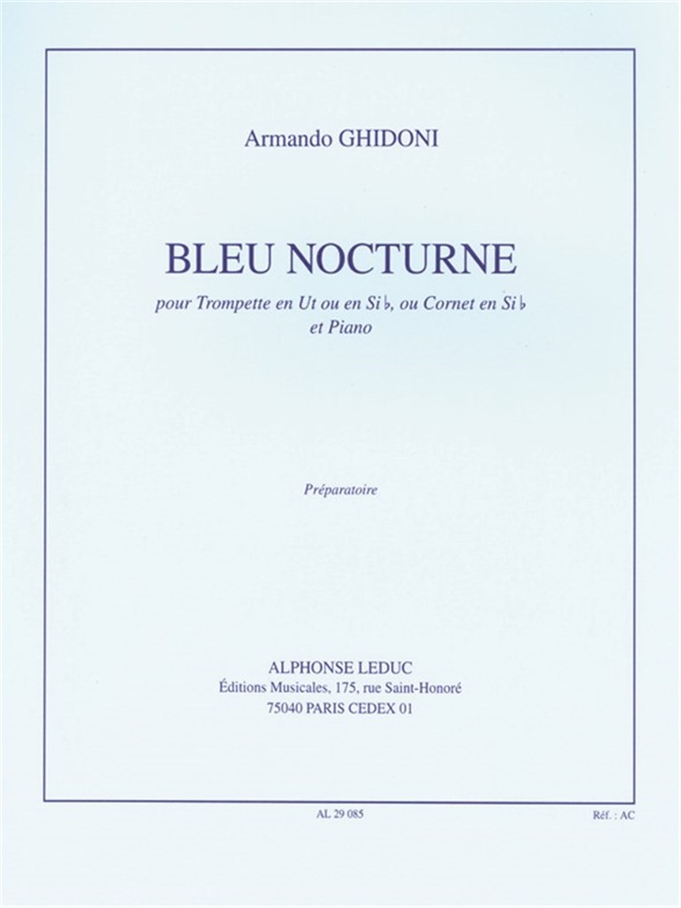 Bleu Nocturne.