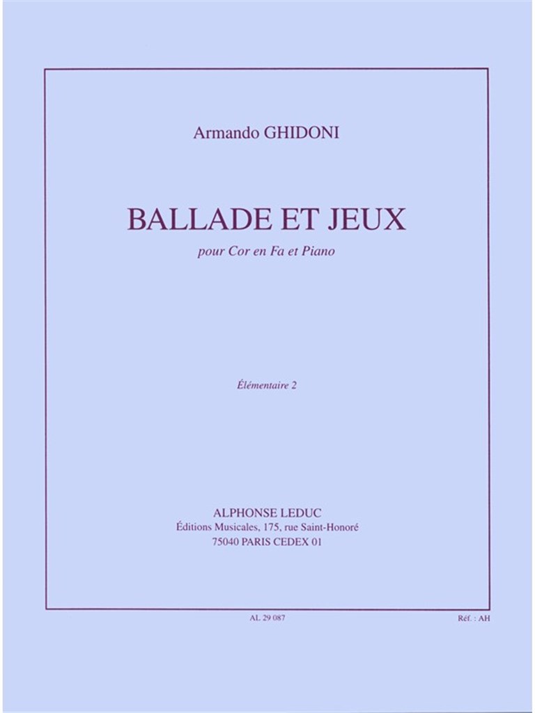 Ballade Et Jeux