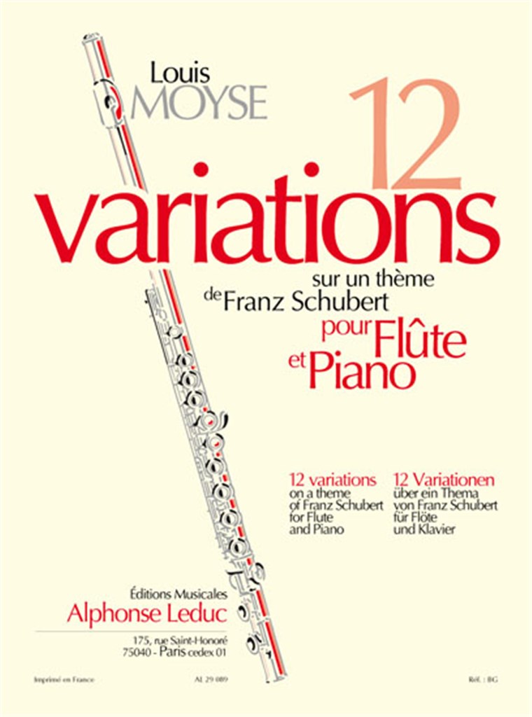 12 Variations sur un Thème de Franz Schubert