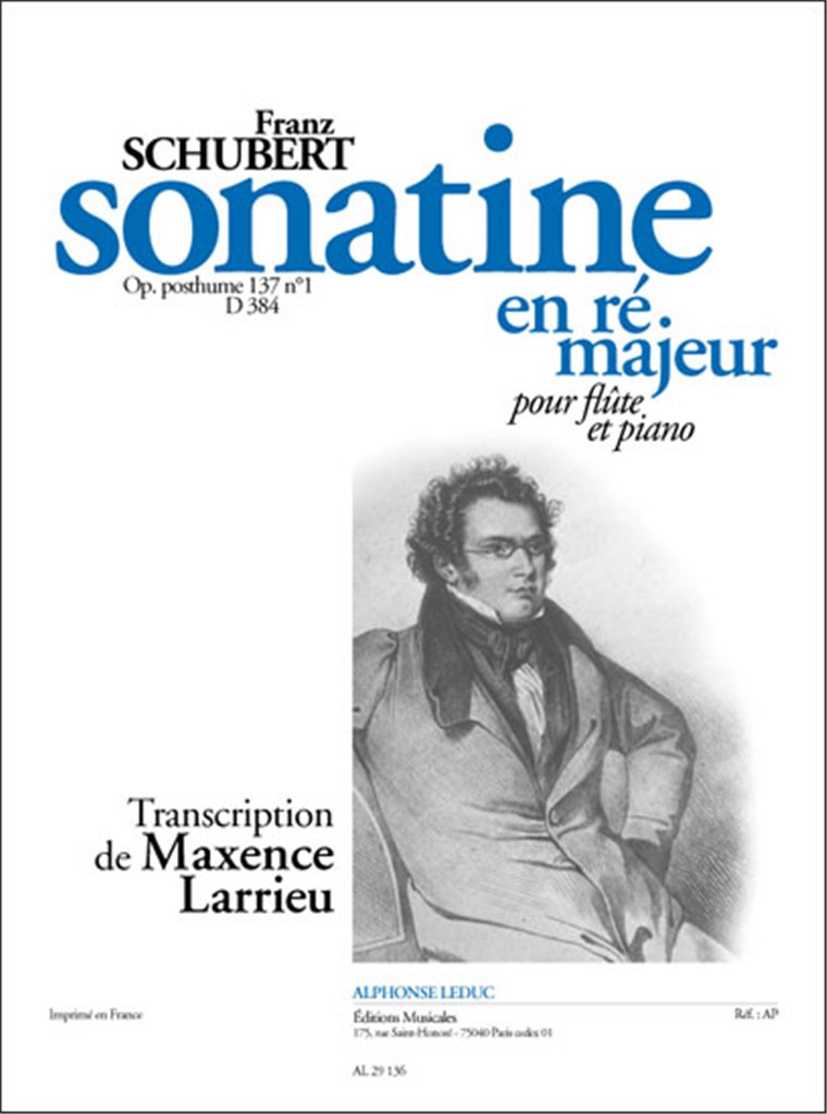 Sonatina Op.posth.137, No.1 in D major (D384)