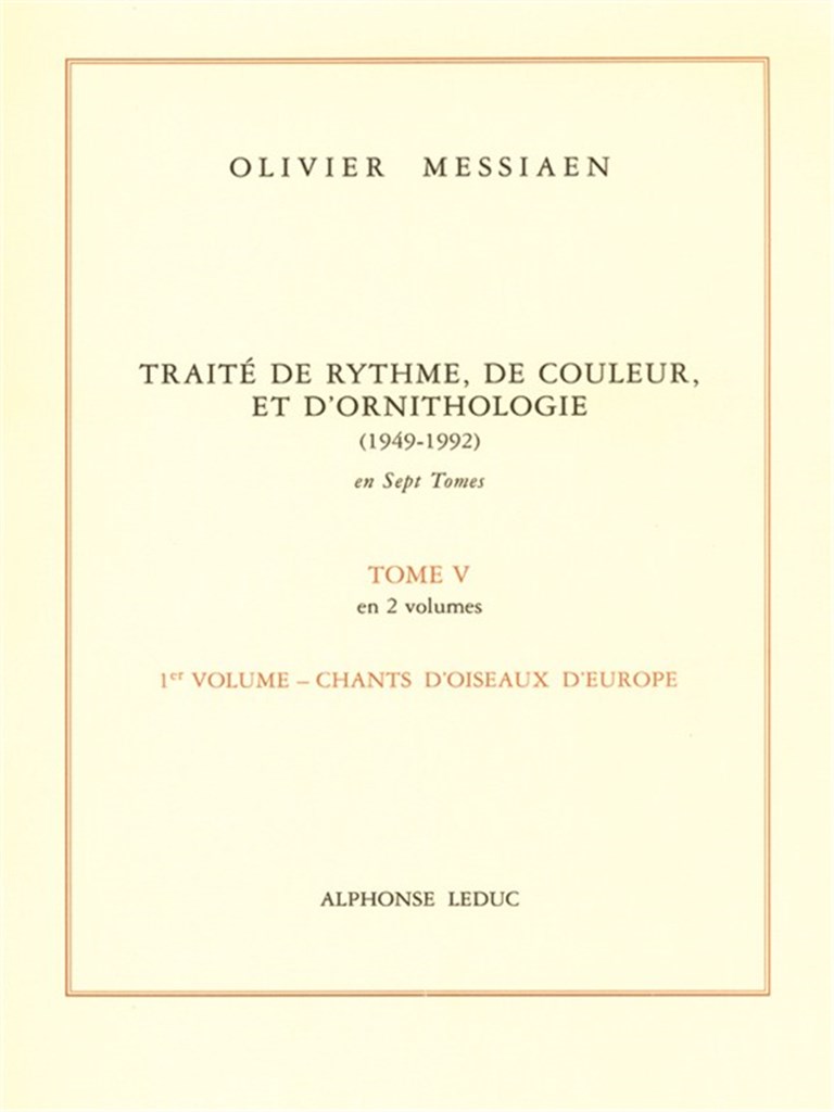 Treaty Of Rhythm, Colour and Ornithology V. 5- 1