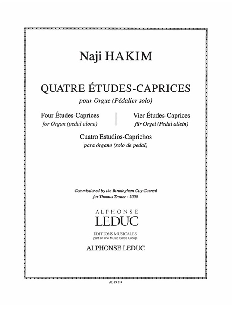 4 Etudes-Caprice