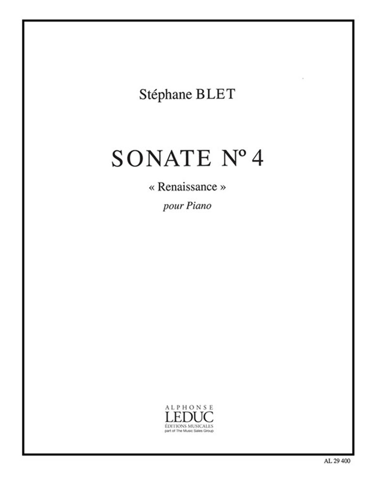 Sonate N04 Renaissance