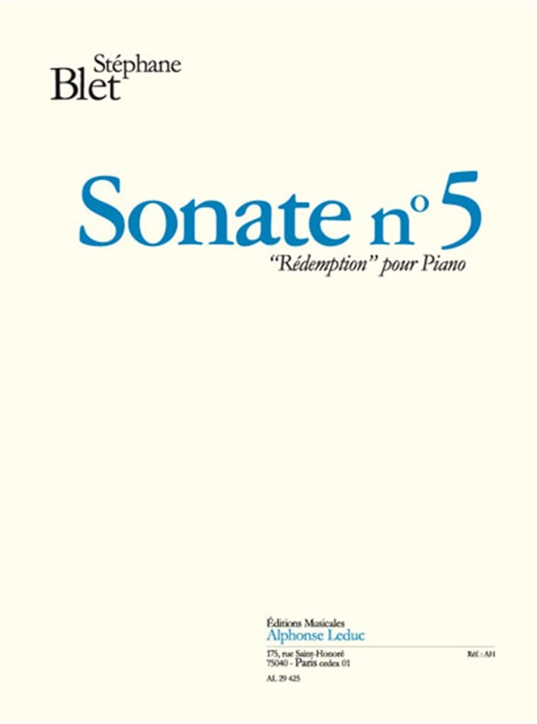 Sonate N05 Redemption