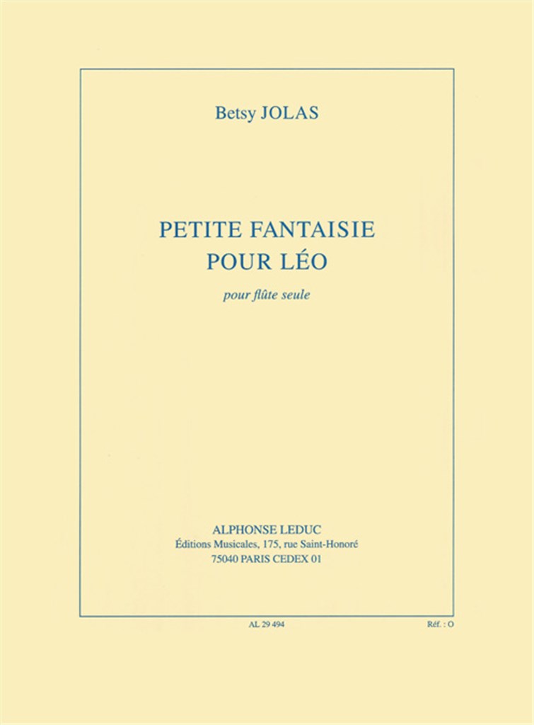 Petite Fantaisie Pour Leo