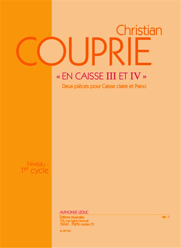 En Caisse Iii Et Iv