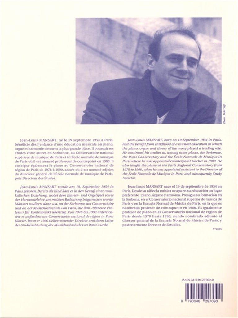 Jean-Louis Mansart: 4 Melodies