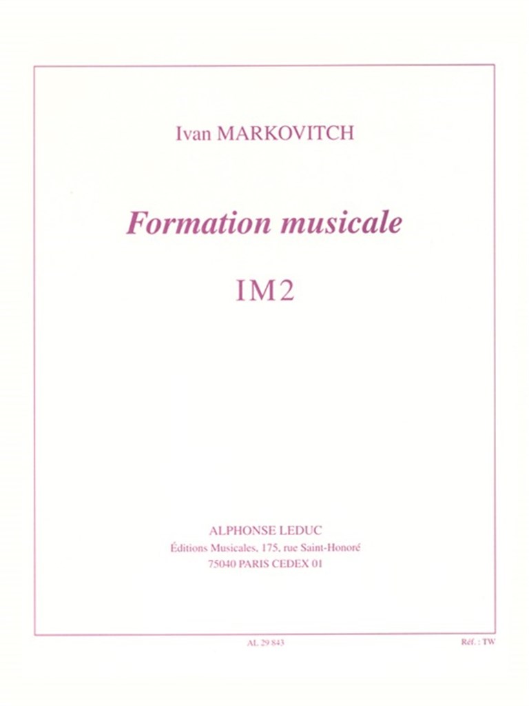 Music Theory (IM2)