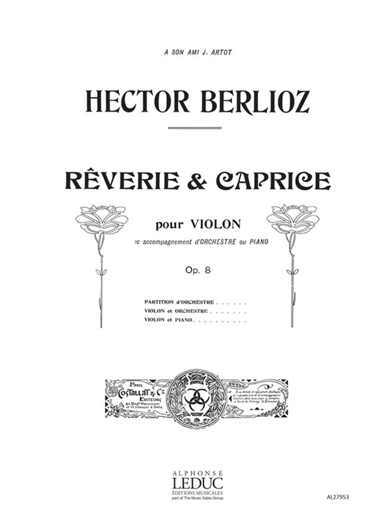 Reverie Et Caprice Op8