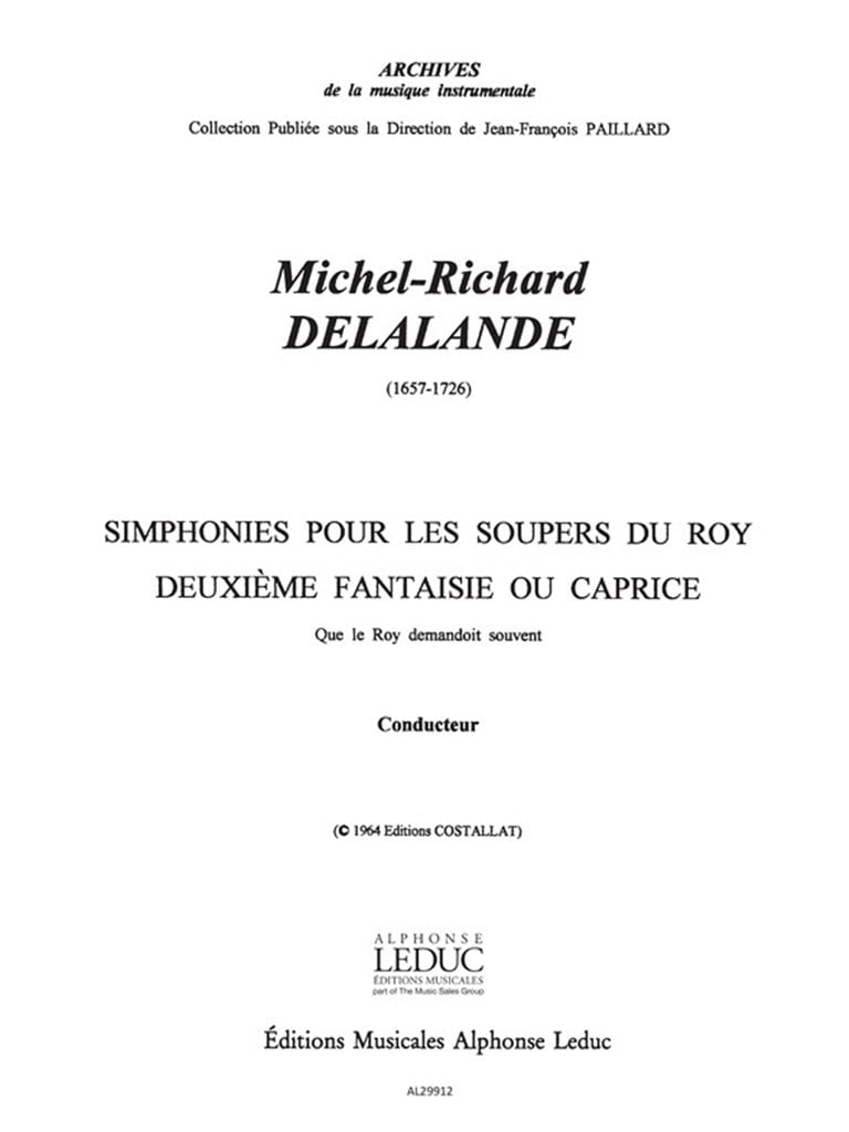 Michel Richard Delalande: Caprice No.2