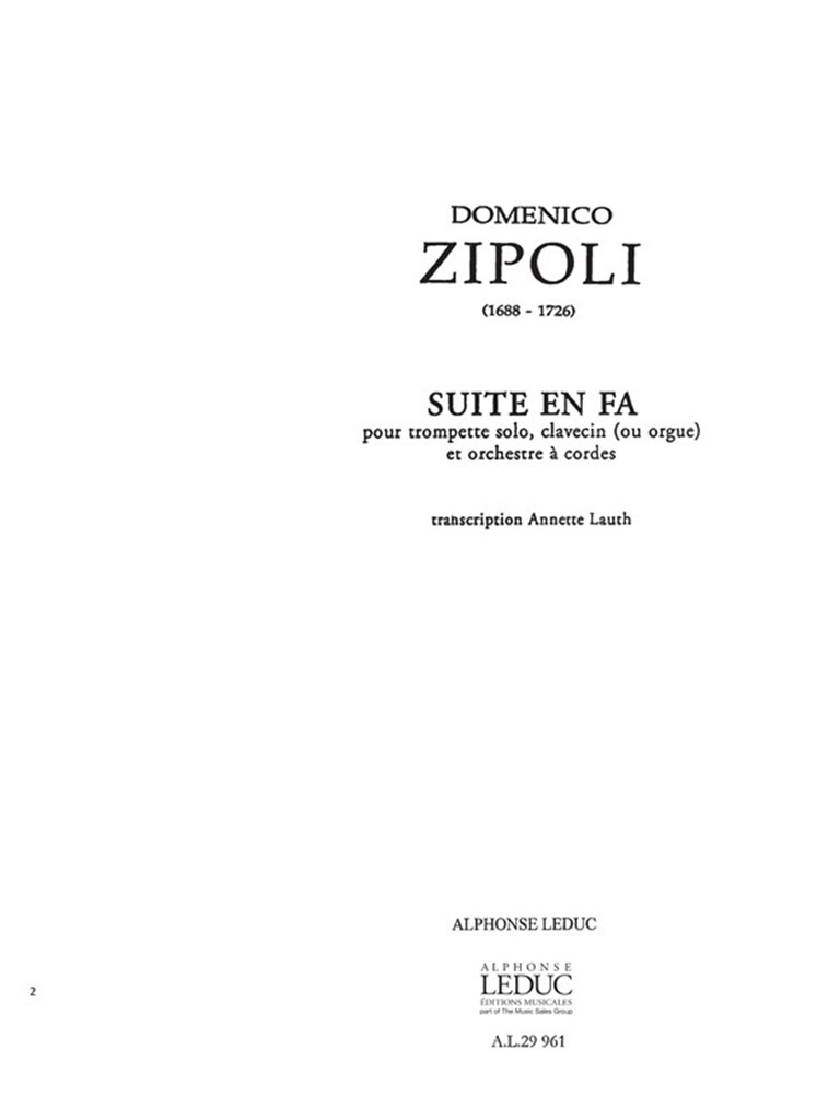 Lauth Suite In F