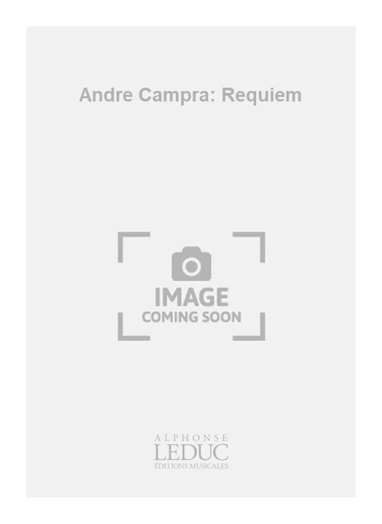 Andre Campra: Requiem