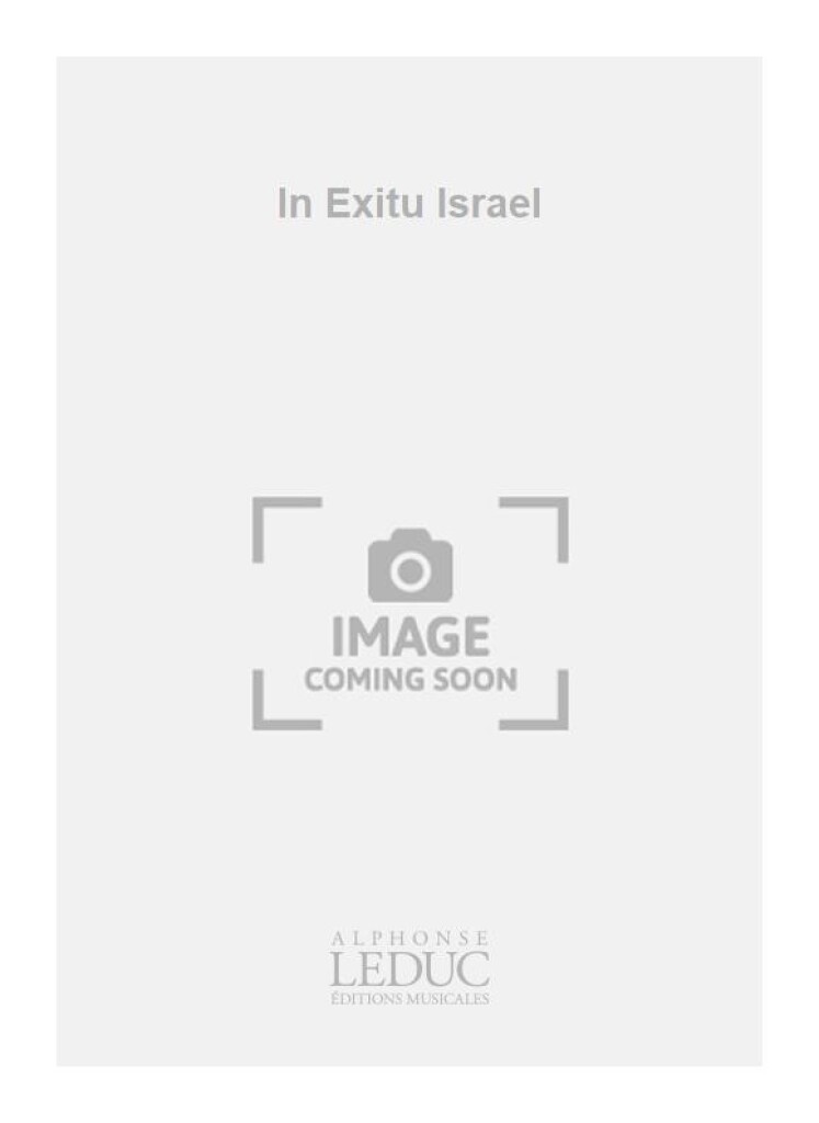 In Exitu Israel