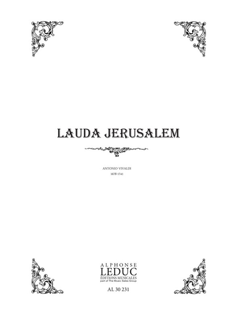 Lauda Jerusalem