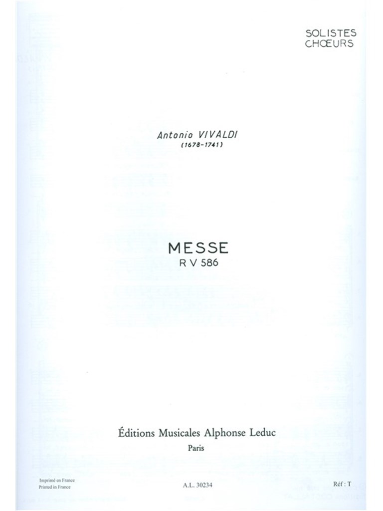 Messe -Rv586