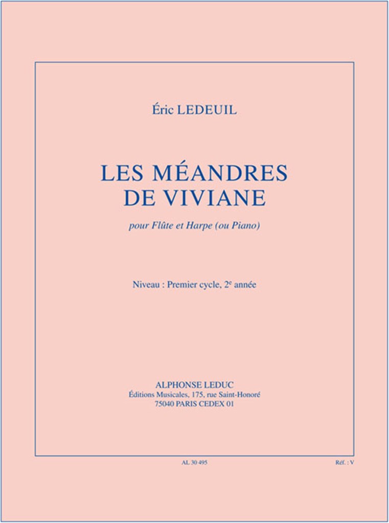 The Meanders of Vivian, for Flute and Harp