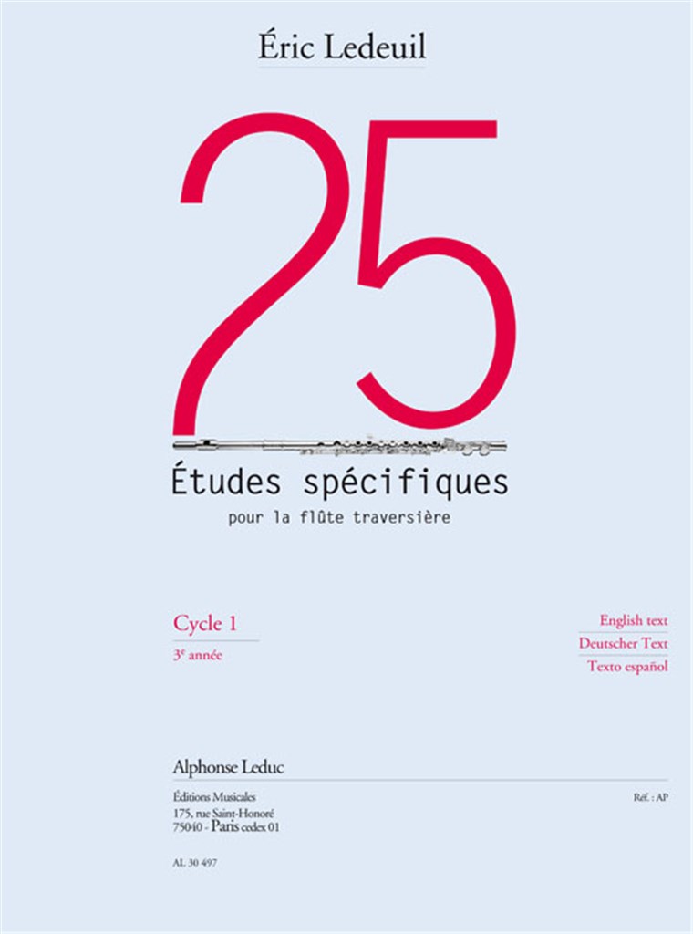 25 Specific Studies for Flute