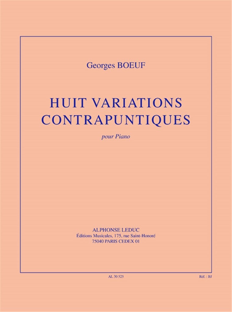 Huit variations contrapuntiques