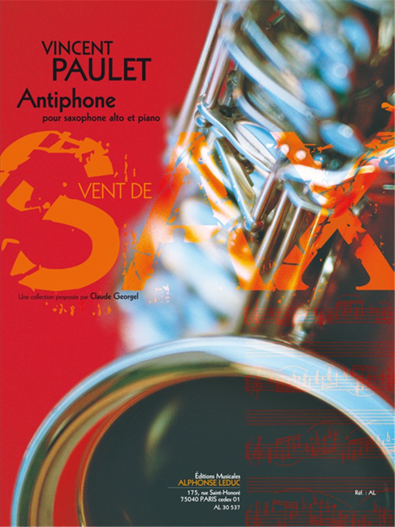 Antiphone, for Alto Saxophone and Piano