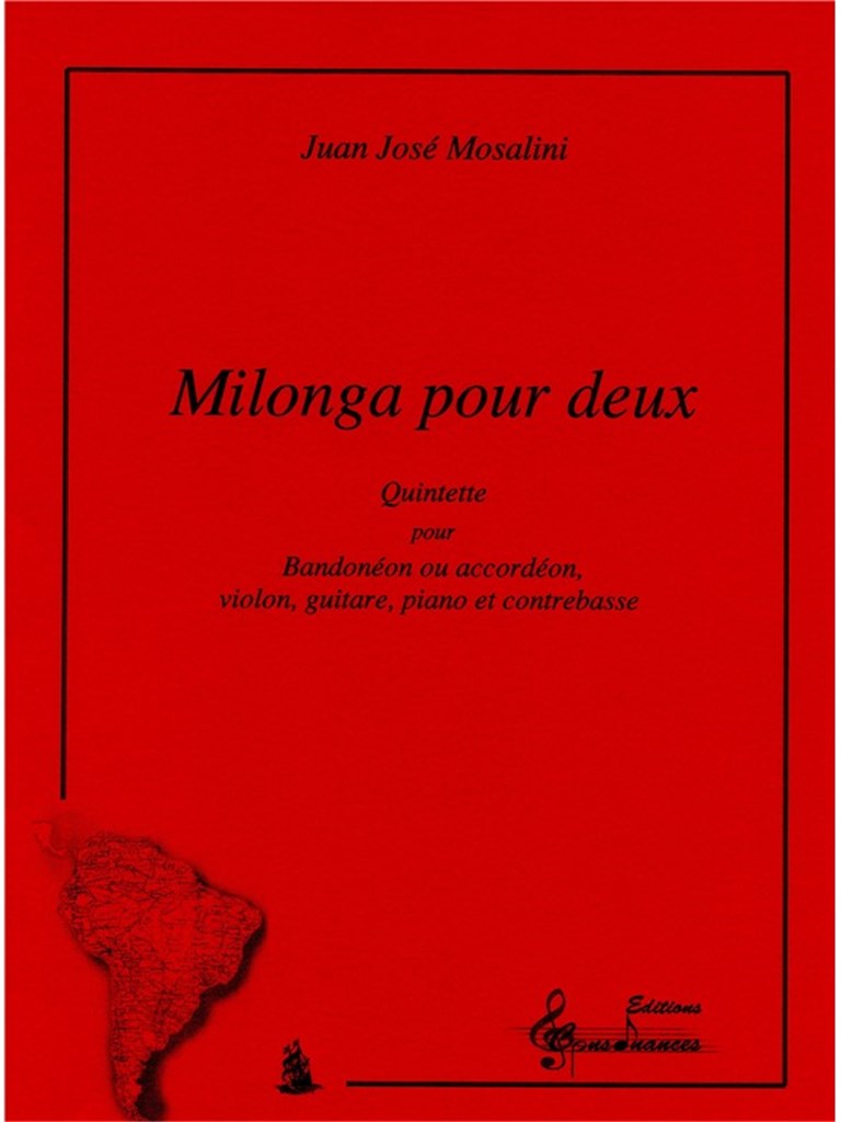 Milonga pour 2 bandoneon Ou Accordions et Ensemble