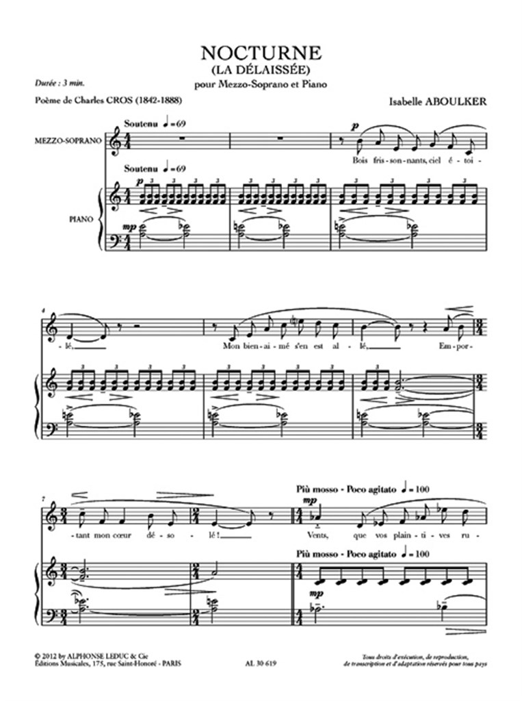 Nocturne (la délaissée)