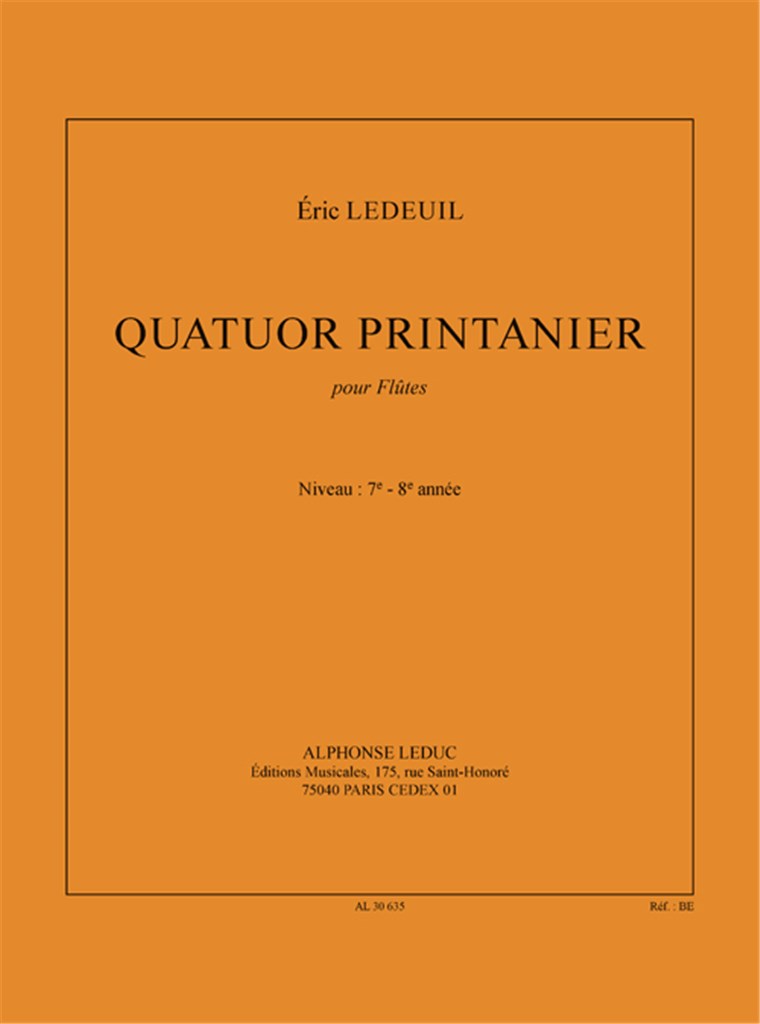 Quator Printanier pour Flutes