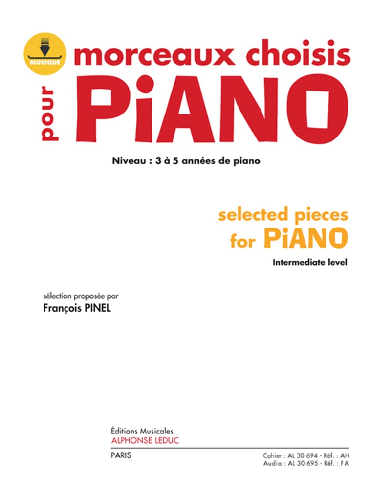 Morceaux choisis pour Piano