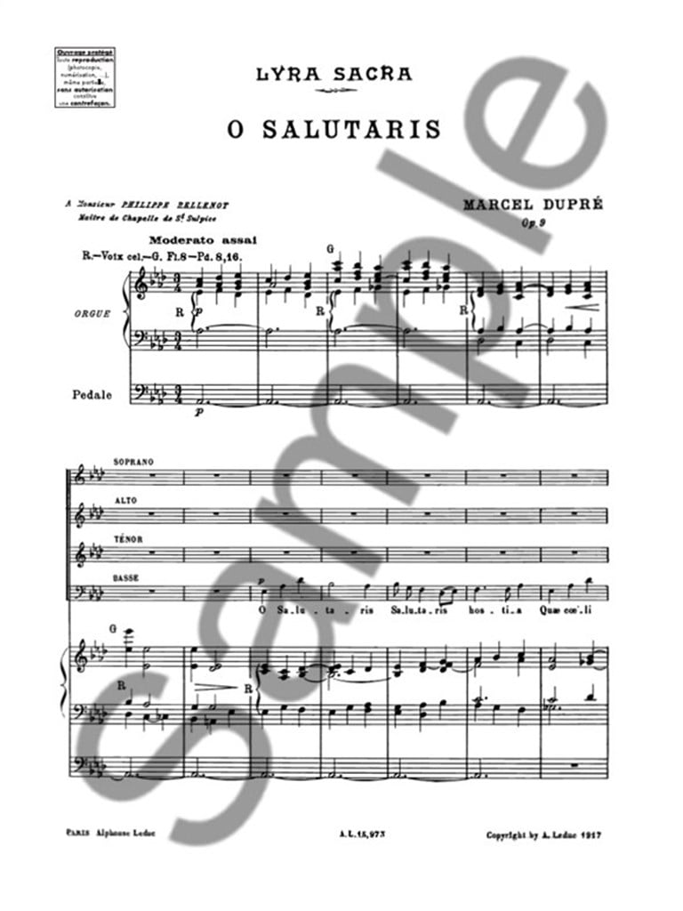 Quatre Motets, Op.9