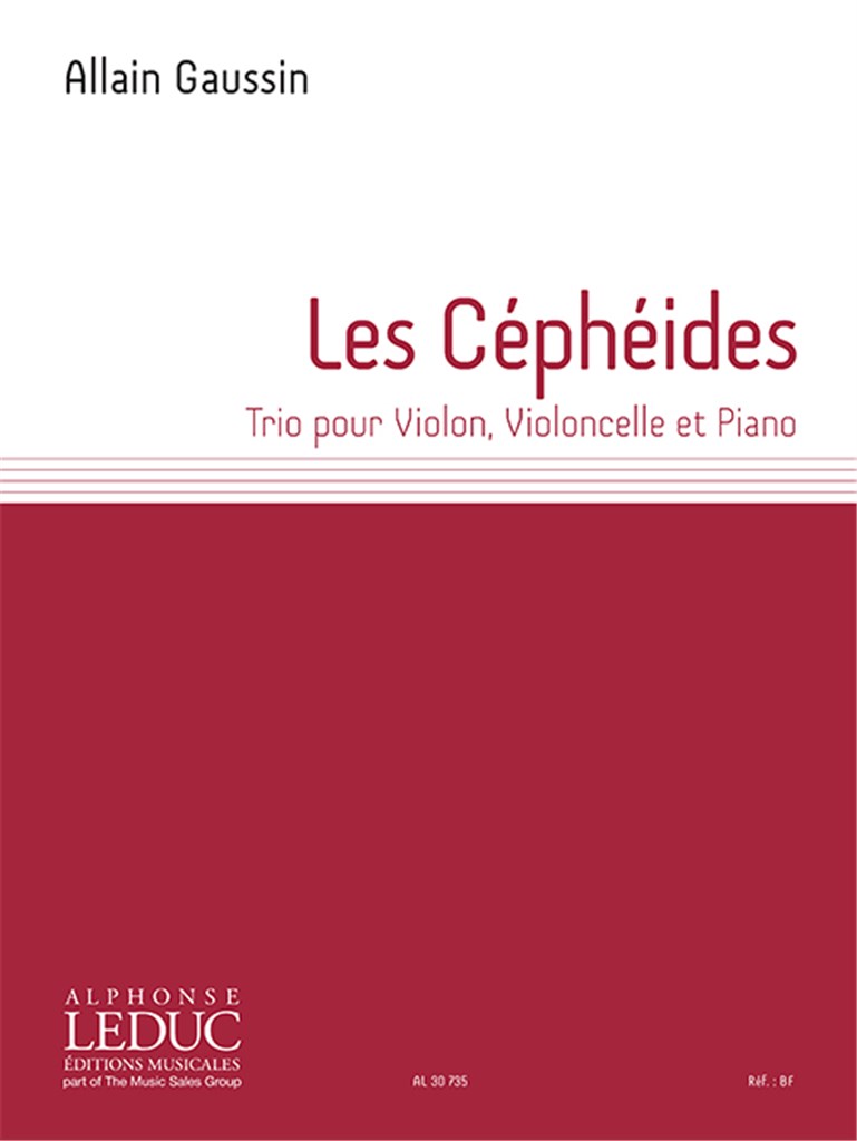 Les Céphéides, Trio For Violin, Cello and Piano