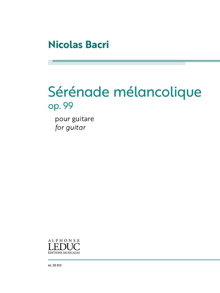 Sérénade Mélancolique