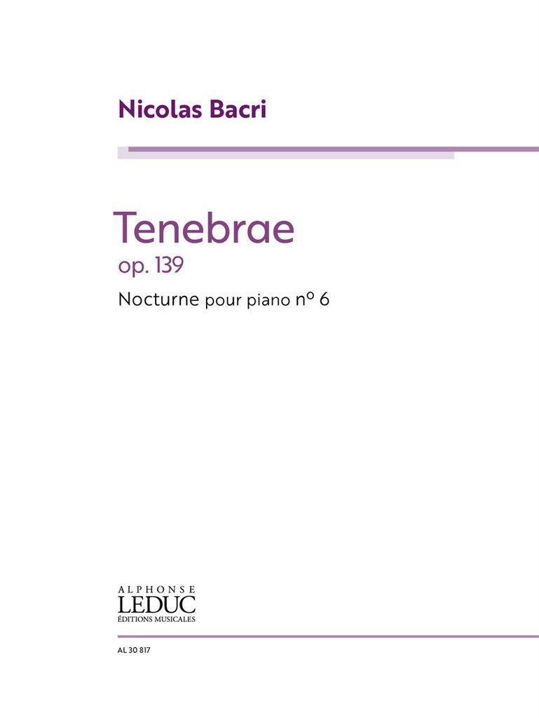 Tenebrae - Nocturne No.6 Op.139