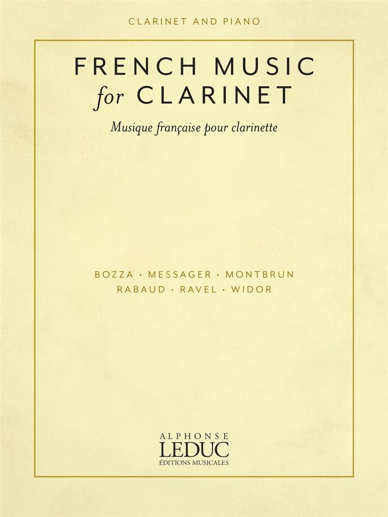 French Music for Clarinet and Piano
