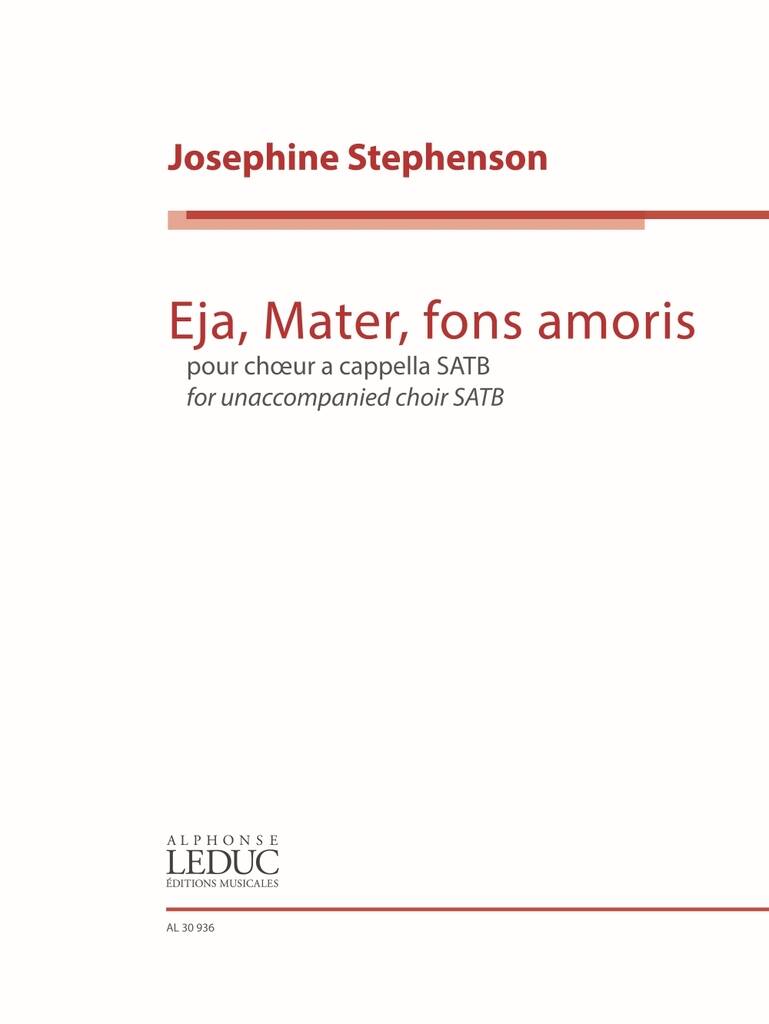 Eja, Mater, fons amoris