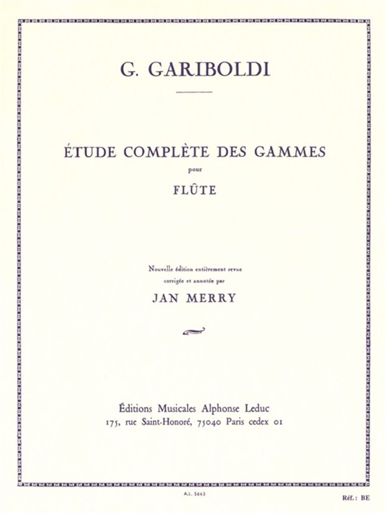 Etude complète des Gammes Op.127