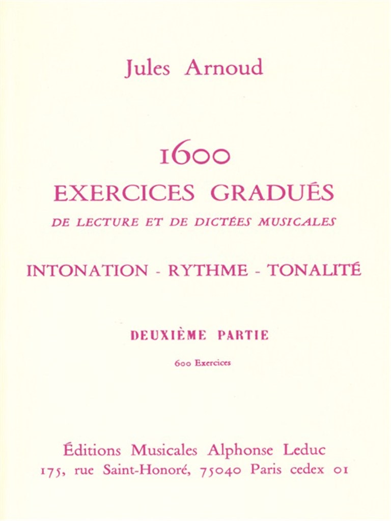 1600 Exercices gradués Vol.2