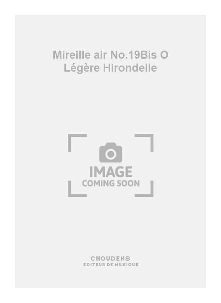Mireille air No19Bis O Legere Hirondelle
