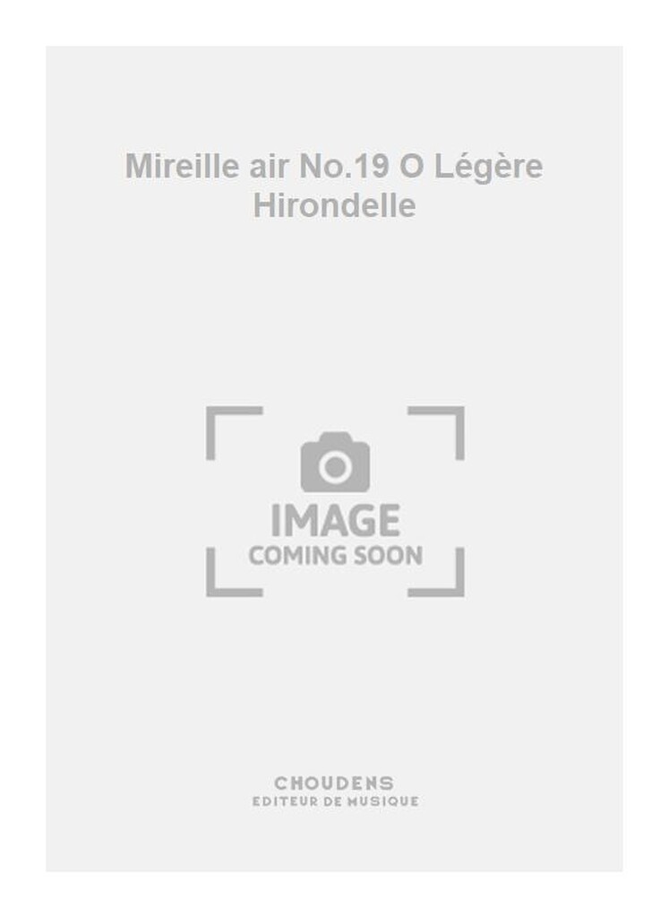 Mireille air No19 O Legere Hirondelle