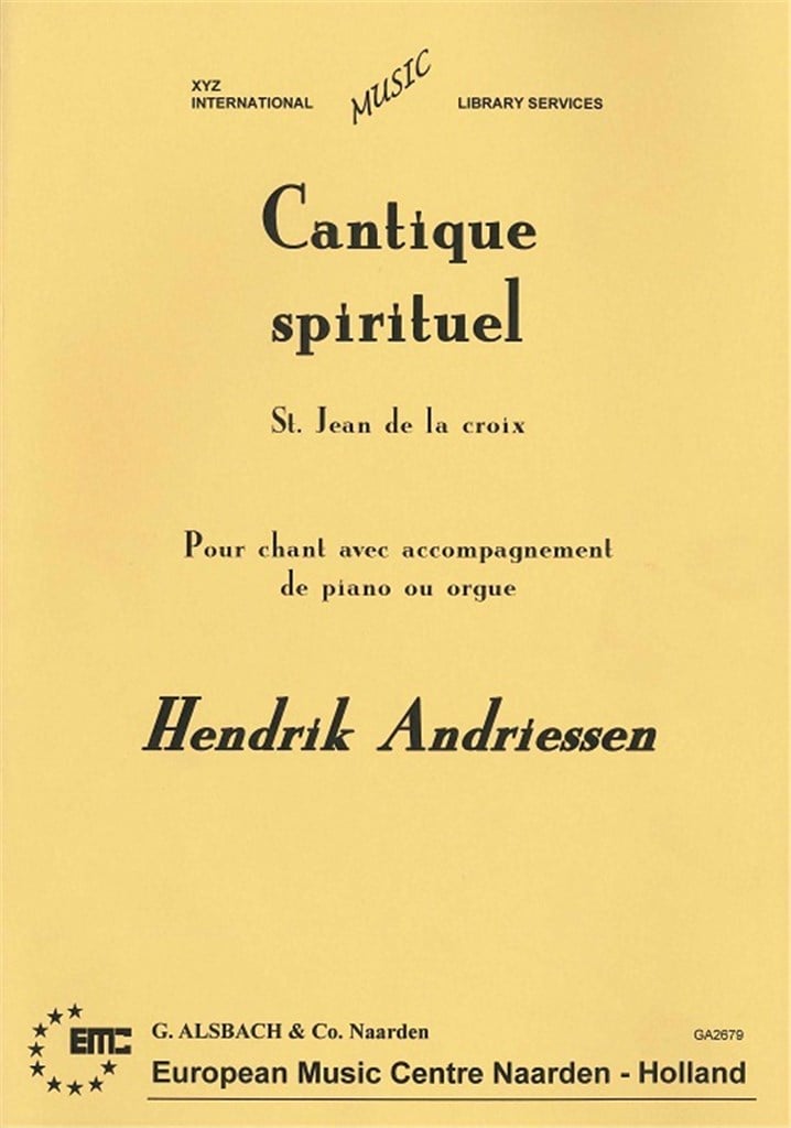 Cantique Spirituel ( H )