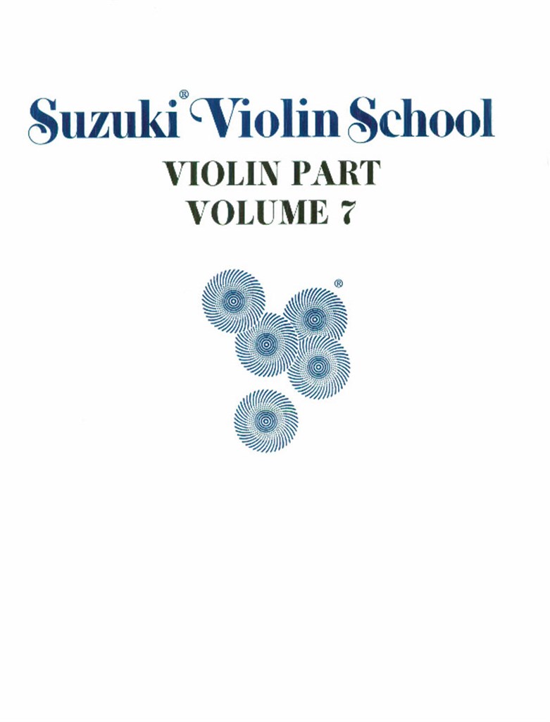 Suzuki Violin School Violin Part, Volume 07