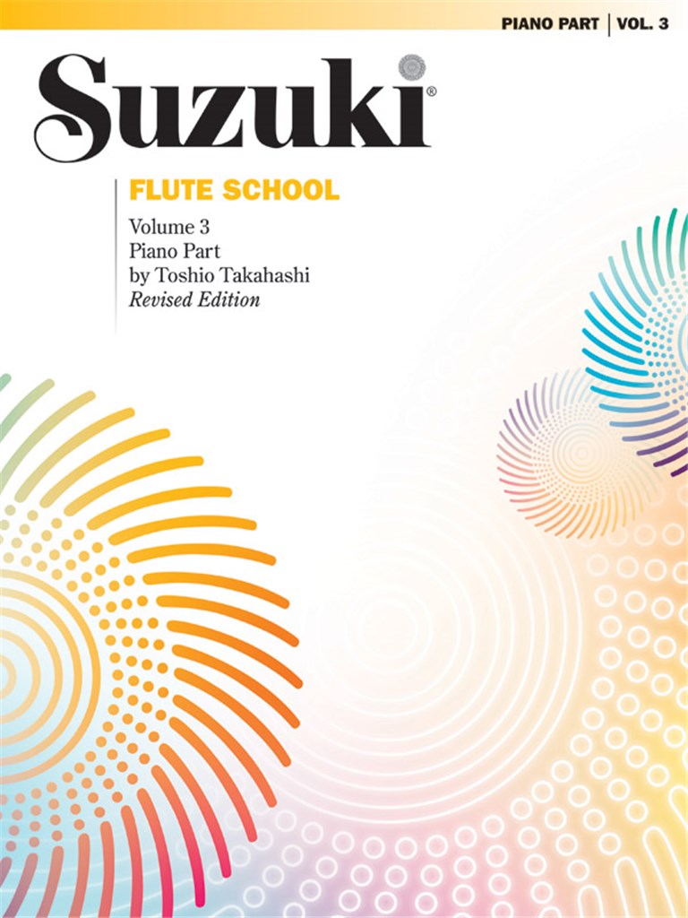 Suzuki Flute School Piano Acc., Vol. 03 (Revised)