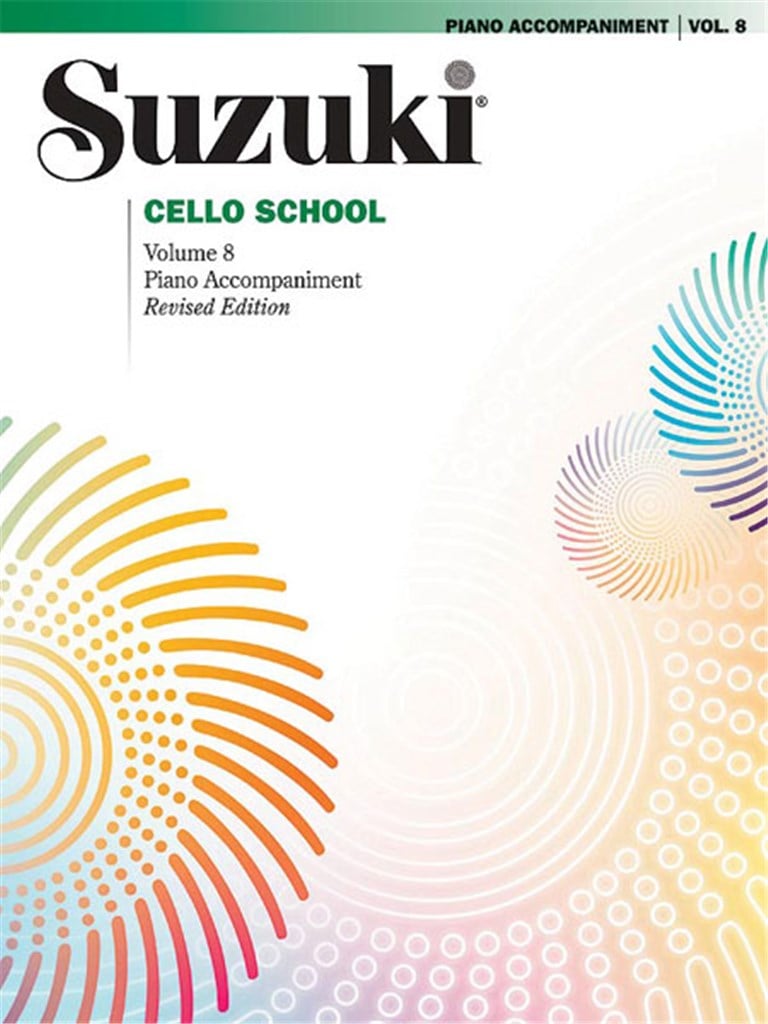 Suzuki Cello School Piano Acc., Volume 8 (Revised)
