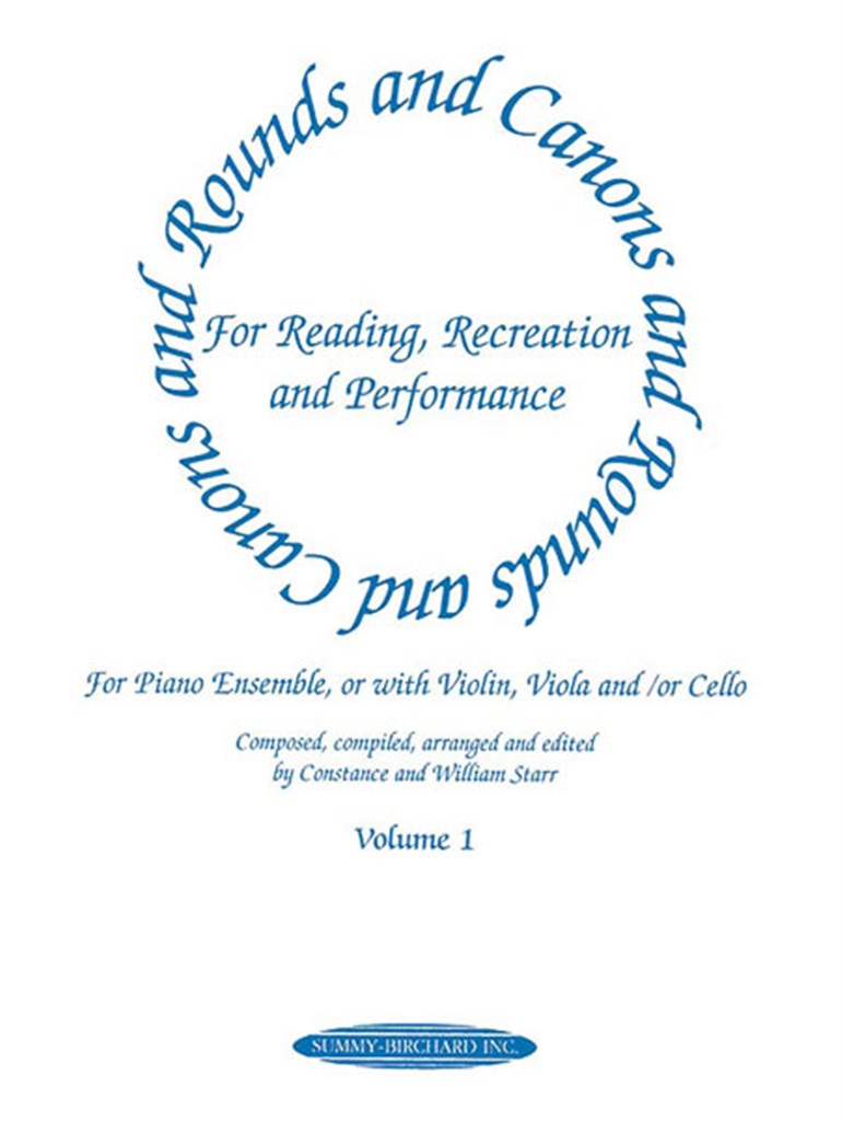 Rounds & Canons for Reading, Recreation Vol. 1