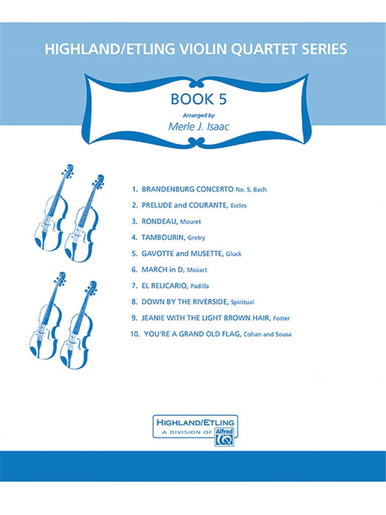 Highland/Etling Violin Quartet Series: Set 5