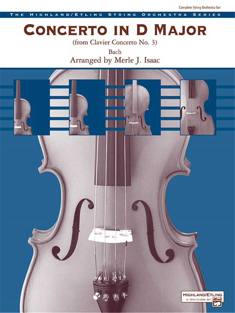 Concerto in D Major (from Clavier Concerto No. 3)