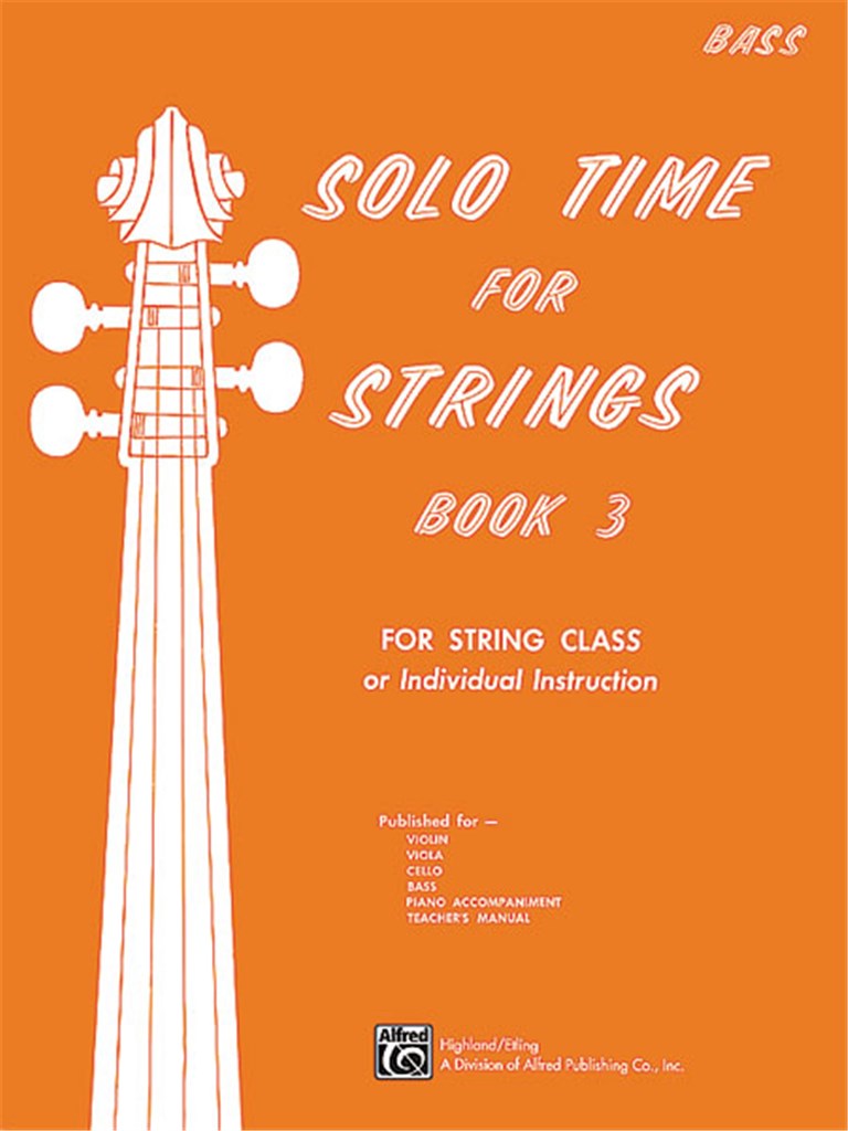 Solo Time for Strings, Book 3