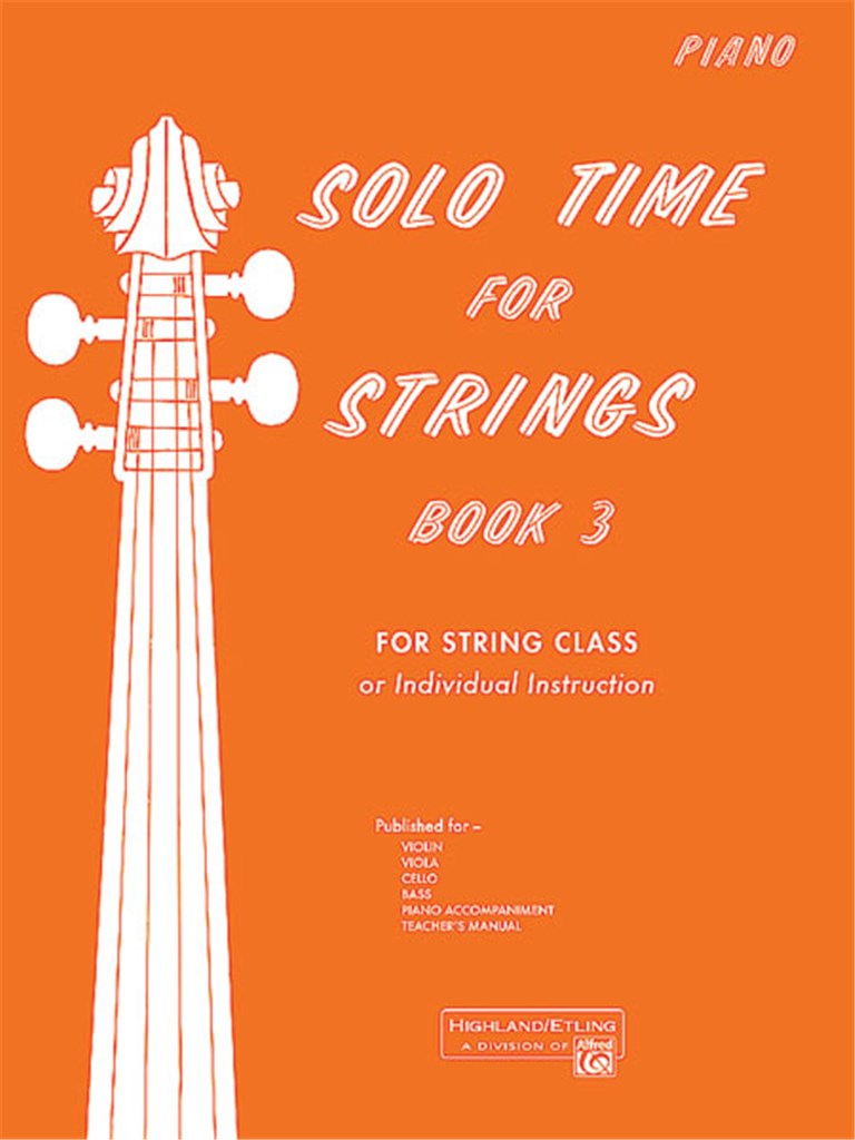 Solo Time for Strings, Book 3
