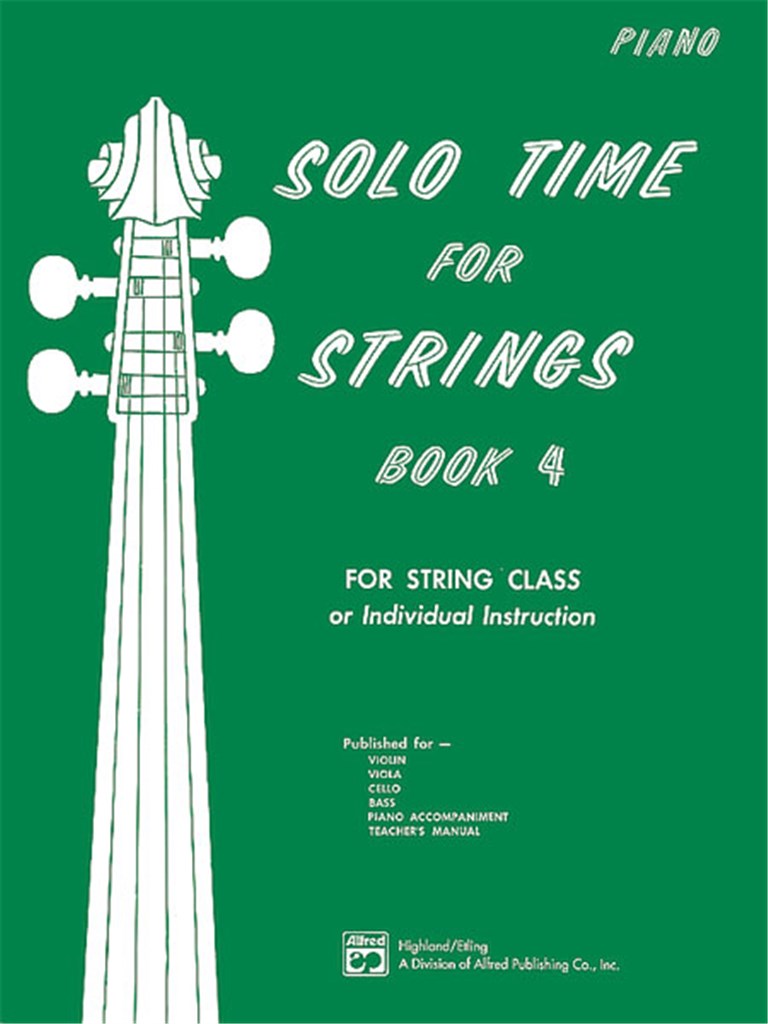 Solo Time for Strings, Book 4