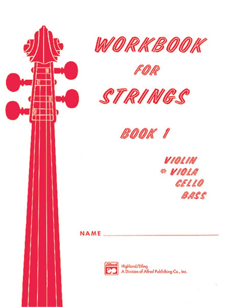 Workbook for Strings, Book 1