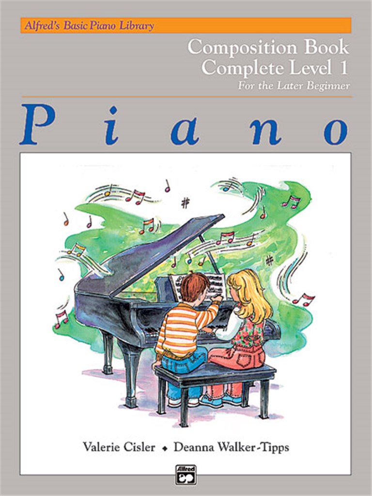 Alfred's Basic Piano Library Composition Book 1