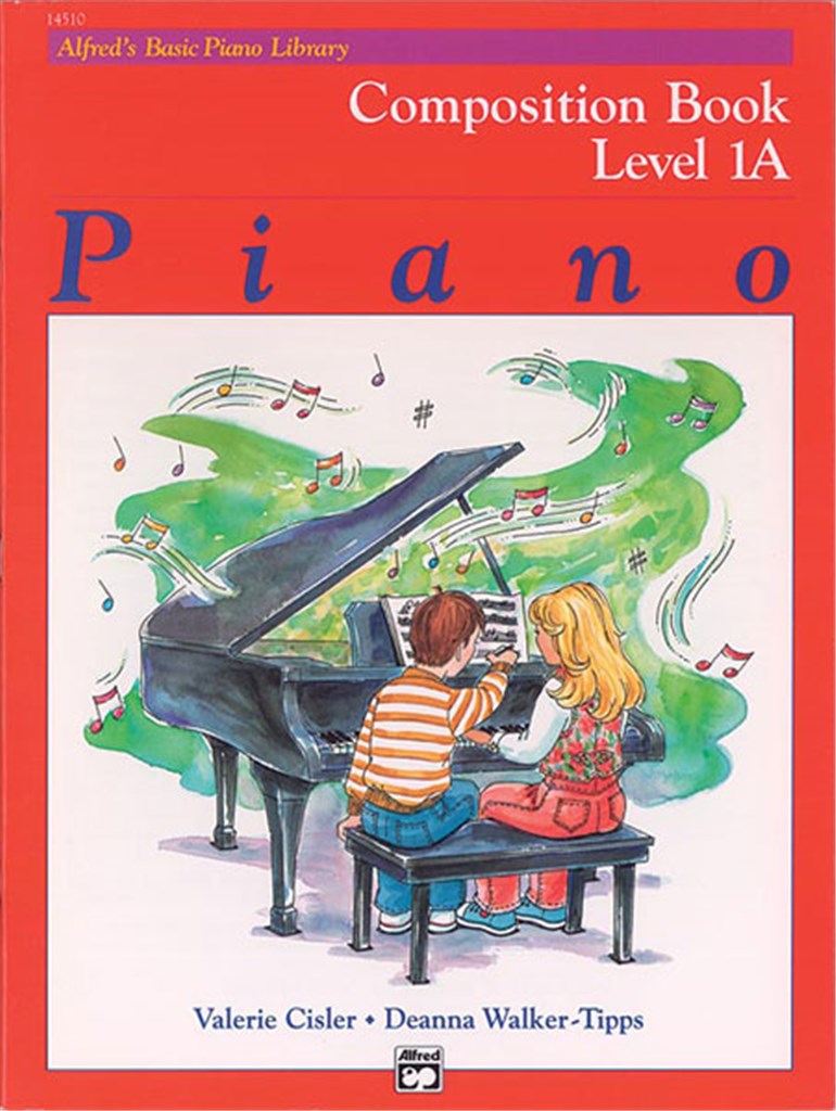 Alfred's Basic Piano Library Composition Book 1A